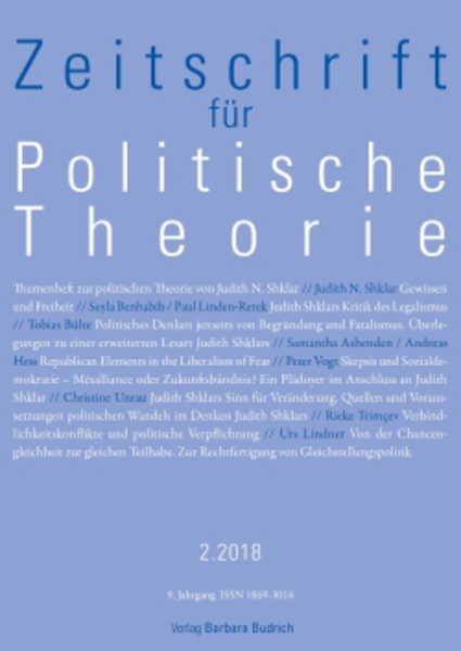 Judith Shklars politische Philosophie