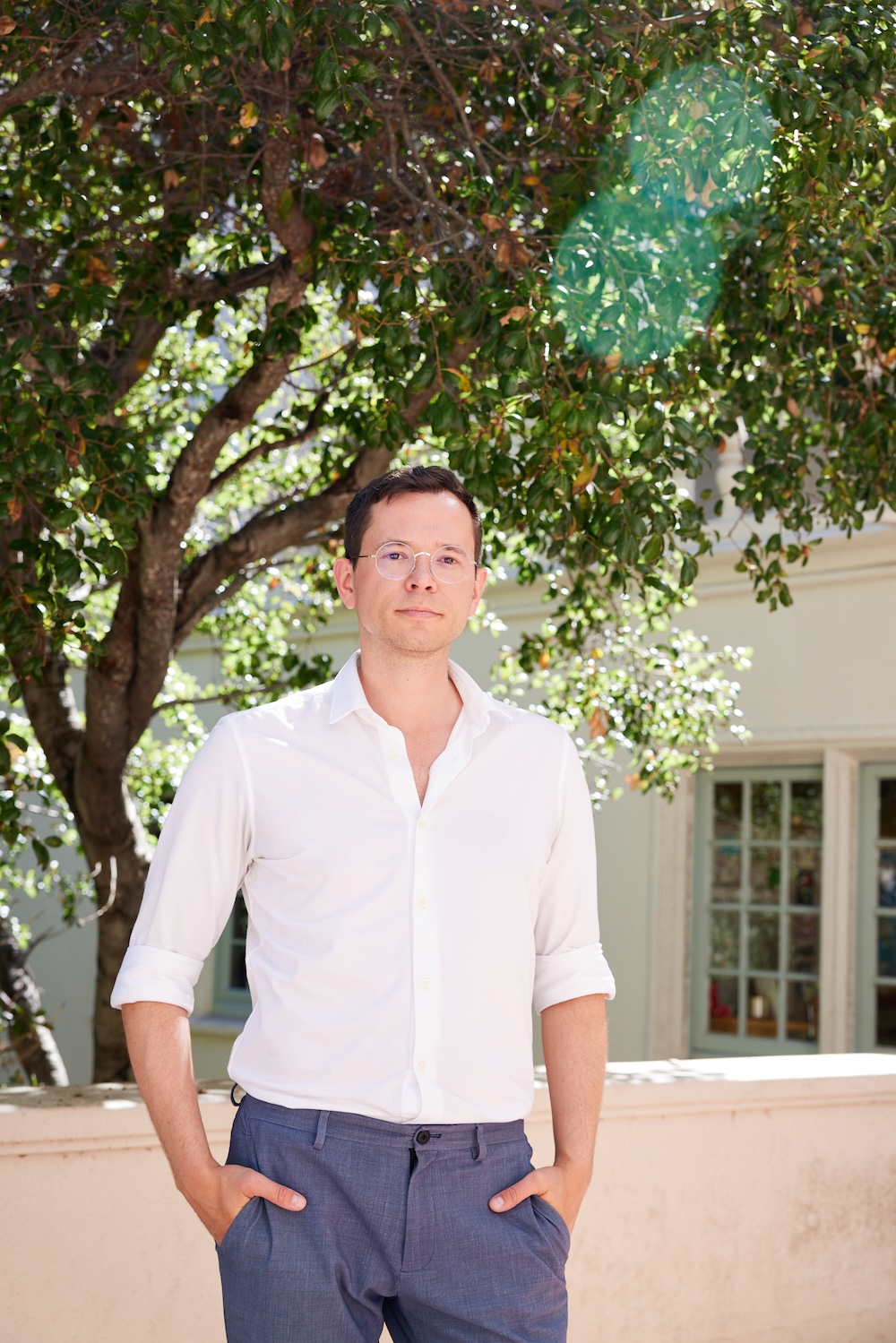 Portrait Hannes Bajohr.(C) Jen Siska