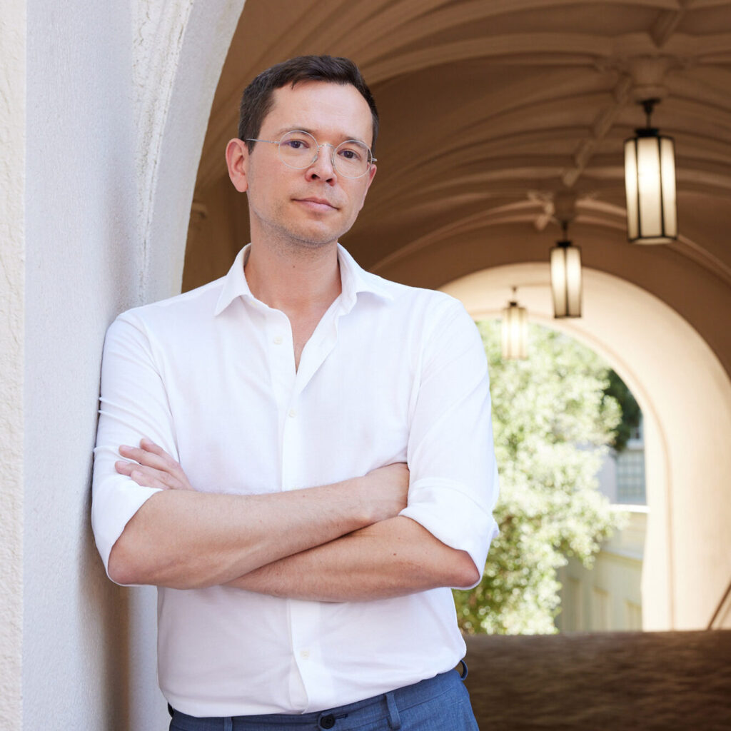 Portrait of Hannes Bajohr.(C) Jen Siska