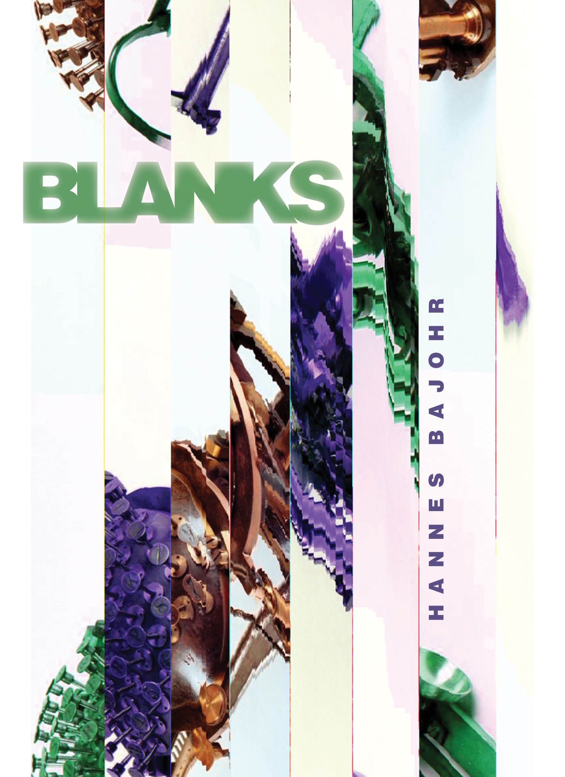 Cover of Hannes Bajohr, Blanks. Word Processing, Denver: Counterpath 2021.
