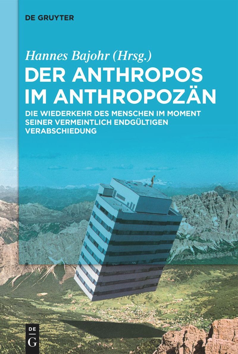 Cover Der Anthropos im Anthropozän